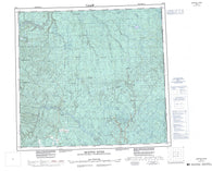 094H Beatton River Canadian topographic map, 1:250,000 scale