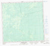 094I01 Beaverskin Creek Canadian topographic map, 1:50,000 scale