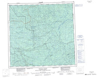 094I Fontas River Canadian topographic map, 1:250,000 scale