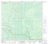094J07 Big Beaver Creek Canadian topographic map, 1:50,000 scale