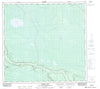 094J09 Clarke Lake Canadian topographic map, 1:50,000 scale