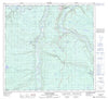 094J10 Jackfish Creek Canadian topographic map, 1:50,000 scale