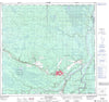 094J15 Fort Nelson Canadian topographic map, 1:50,000 scale