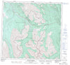 094K10 Mount St George Canadian topographic map, 1:50,000 scale
