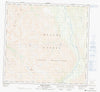 094K11 Yedhe Mountain Canadian topographic map, 1:50,000 scale
