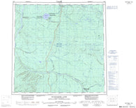 094O Maxhamish Lake Canadian topographic map, 1:250,000 scale