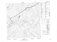 095A15 No Title Canadian topographic map, 1:50,000 scale