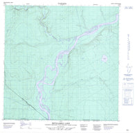 095B04 Betalamea Lake Canadian topographic map, 1:50,000 scale