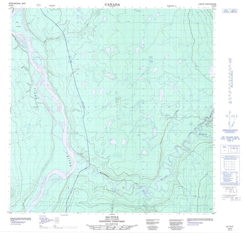 095B06 No Title Canadian topographic map, 1:50,000 scale