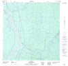 095B06 No Title Canadian topographic map, 1:50,000 scale