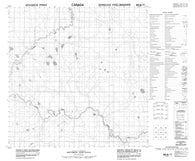 095B07 No Title Canadian topographic map, 1:50,000 scale