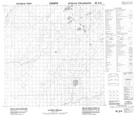 095B09 No Title Canadian topographic map, 1:50,000 scale