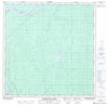 095B11 Denedothada Creek Canadian topographic map, 1:50,000 scale