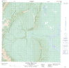 095B13 Sawmill Mountain Canadian topographic map, 1:50,000 scale
