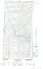 095C07E Brown Lake Canadian topographic map, 1:50,000 scale