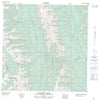 095C09 Chinkeh Creek Canadian topographic map, 1:50,000 scale