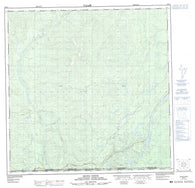 095D04 Irons Creek Canadian topographic map, 1:50,000 scale