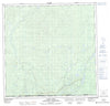 095D04 Irons Creek Canadian topographic map, 1:50,000 scale