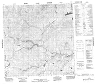 095D07 No Title Canadian topographic map, 1:50,000 scale