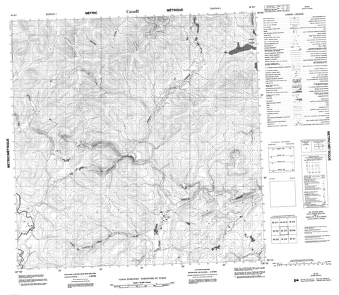 095D07 No Title Canadian topographic map, 1:50,000 scale