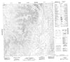 095D14 Mount Skonseng Canadian topographic map, 1:50,000 scale
