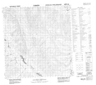 095E08 No Title Canadian topographic map, 1:50,000 scale