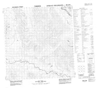 095E09 No Title Canadian topographic map, 1:50,000 scale