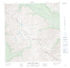 095E12 Bear Pass Creek Canadian topographic map, 1:50,000 scale
