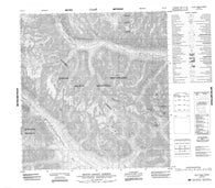 095E13 Mount Sidney Dobson Canadian topographic map, 1:50,000 scale