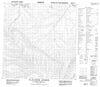 095F01 Clausen Creek Canadian topographic map, 1:50,000 scale