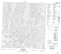 095F11 Vera Creek Canadian topographic map, 1:50,000 scale