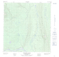 095G05 Fishtrap Creek Canadian topographic map, 1:50,000 scale