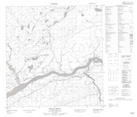 095G08 Matou River Canadian topographic map, 1:50,000 scale