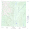 095G12 Mid Lake Canadian topographic map, 1:50,000 scale