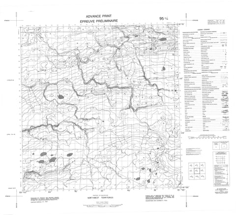 095H04 No Title Canadian topographic map, 1:50,000 scale