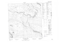 095H07 Jean Marie Creek Canadian topographic map, 1:50,000 scale