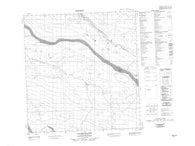 095H08 Cache Island Canadian topographic map, 1:50,000 scale