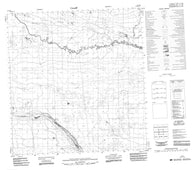 095H09 No Title Canadian topographic map, 1:50,000 scale