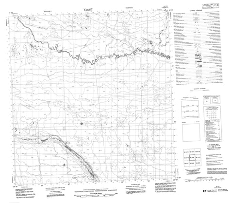 095H09 No Title Canadian topographic map, 1:50,000 scale