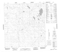 095I03 No Title Canadian topographic map, 1:50,000 scale