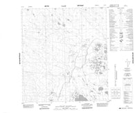 095I13 No Title Canadian topographic map, 1:50,000 scale