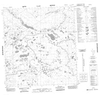 095I16 No Title Canadian topographic map, 1:50,000 scale