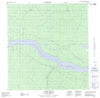 095J01 Trail River Canadian topographic map, 1:50,000 scale