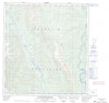 095J12 Paynaychee Mountain Canadian topographic map, 1:50,000 scale
