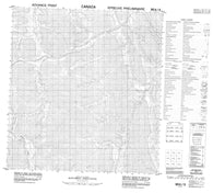 095K03 No Title Canadian topographic map, 1:50,000 scale