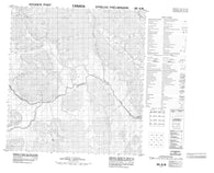 095K06 No Title Canadian topographic map, 1:50,000 scale