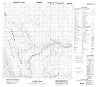 095K08 No Title Canadian topographic map, 1:50,000 scale