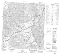 095K13 No Title Canadian topographic map, 1:50,000 scale