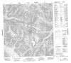 095L06 Avalanche Lake Canadian topographic map, 1:50,000 scale