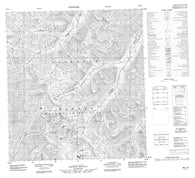 095L11 No Title Canadian topographic map, 1:50,000 scale